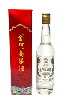 金门58度高粱酒白金龙 500ml