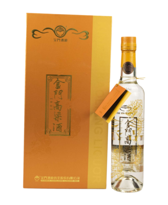 金酒珍品金门高粱酒58度 （黄金龙）500ml